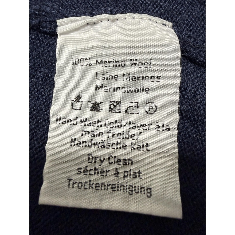 US Ski Team Sweater Womens Large Blue‎ Alpine Skiing Neve Merino Wool Full Zip - Picture 4 of 9